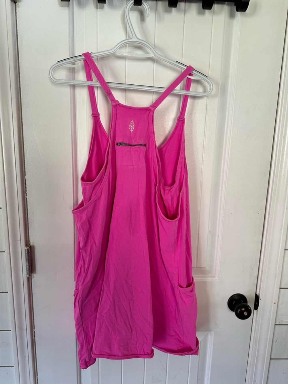 Free people movement hot shot mini dress/skort large see  spot on one back strap - Picture 7 of 10
